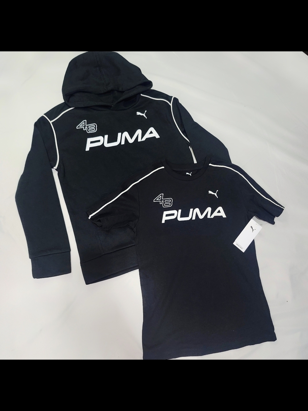 Kids Puma Hoodie & Tee Set